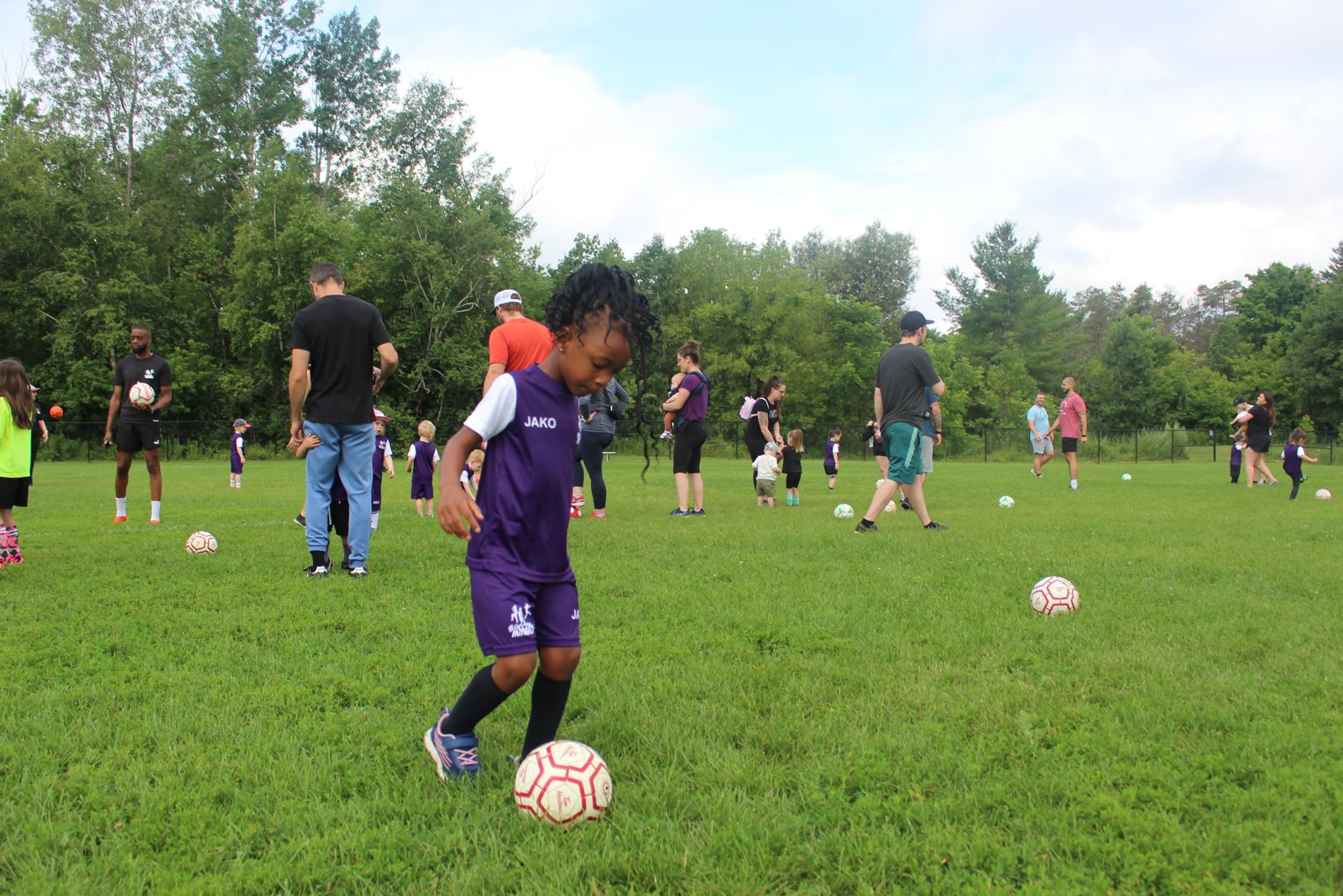 Group training session
